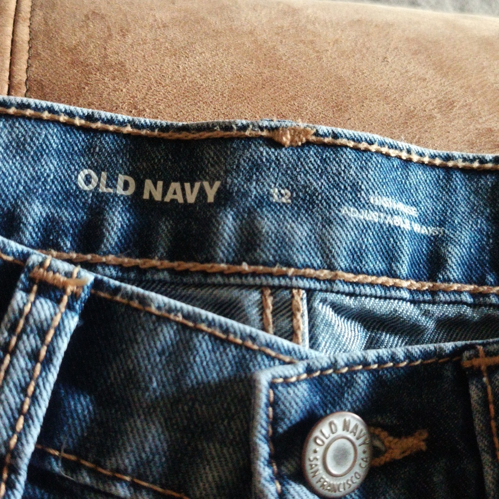 Old navy girls jean shorts